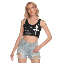Load image into Gallery viewer, All-Over Print Women&#39;s Sport Crop Tank Top