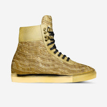 Load image into Gallery viewer, GOLD ALLIGATOR MOUNTAIN BOOT