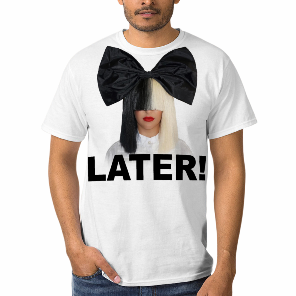 Sia Later Unisex T shirt for Men and Women MANFREDONIA.US