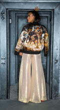 Load image into Gallery viewer, LOOK #4 GOLD LAME’ SUPER WIDE-LEG PANT