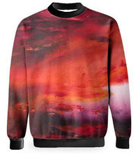 Load image into Gallery viewer, RED SUNSET SWEATSHIRT